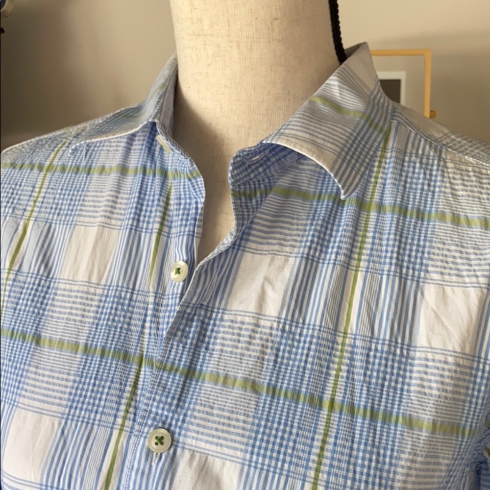 Tommy Bahama | Cotton Oxford Shirt - Picture 2 of 8